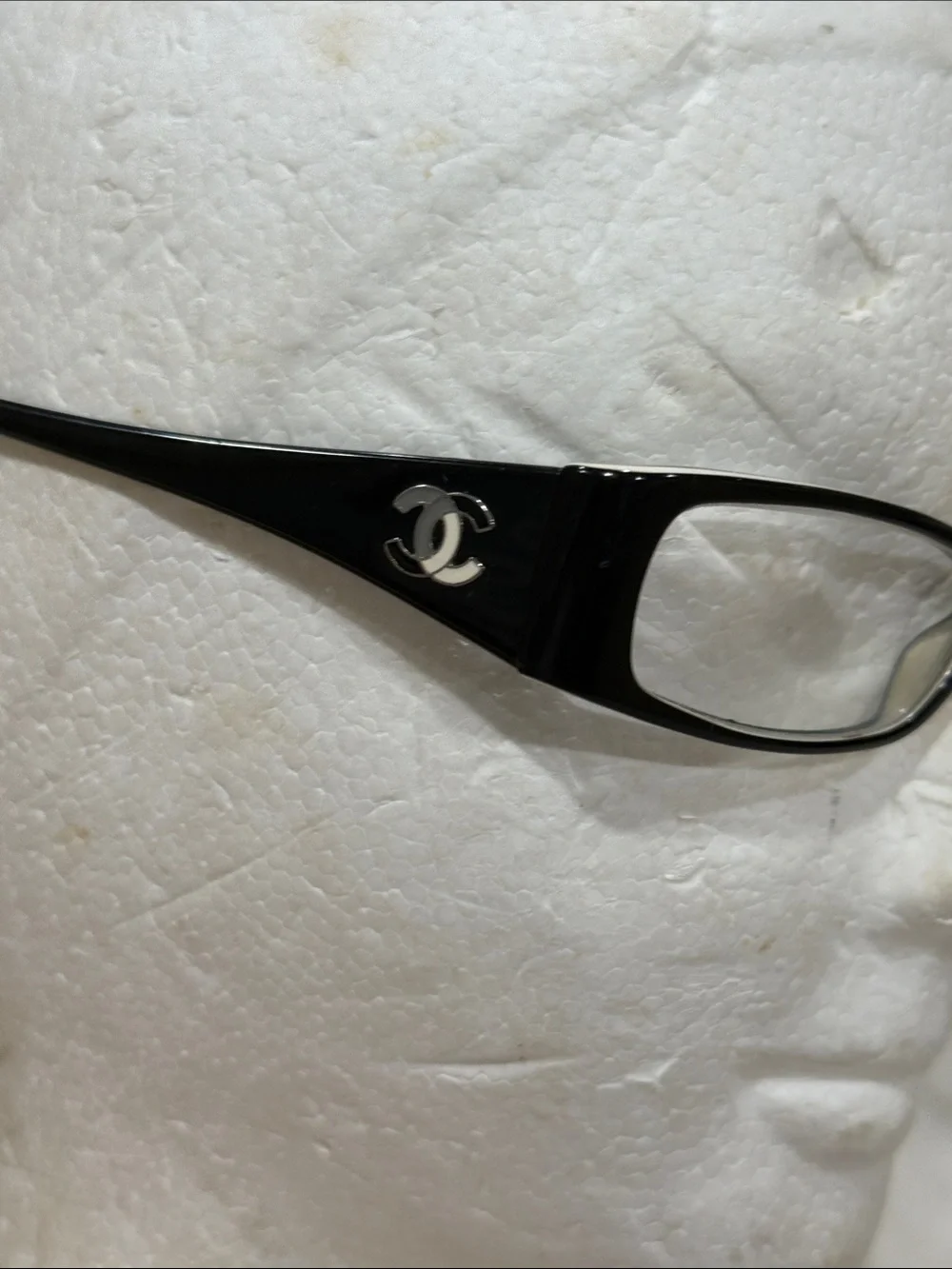 CHANEL Black Eyewear glasses 👓 CC Logo 3094 C 860 5-016 135 made in Italy